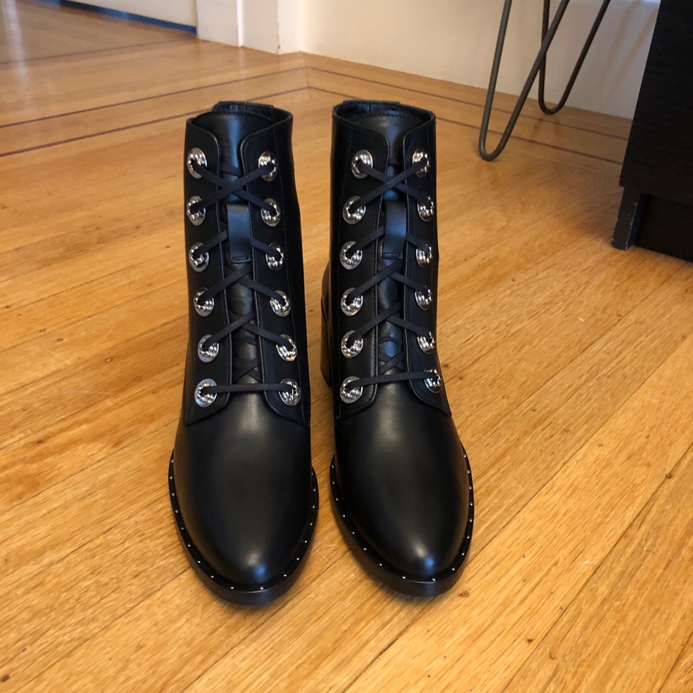 NWT Freda Salvador lace up Ace Boots